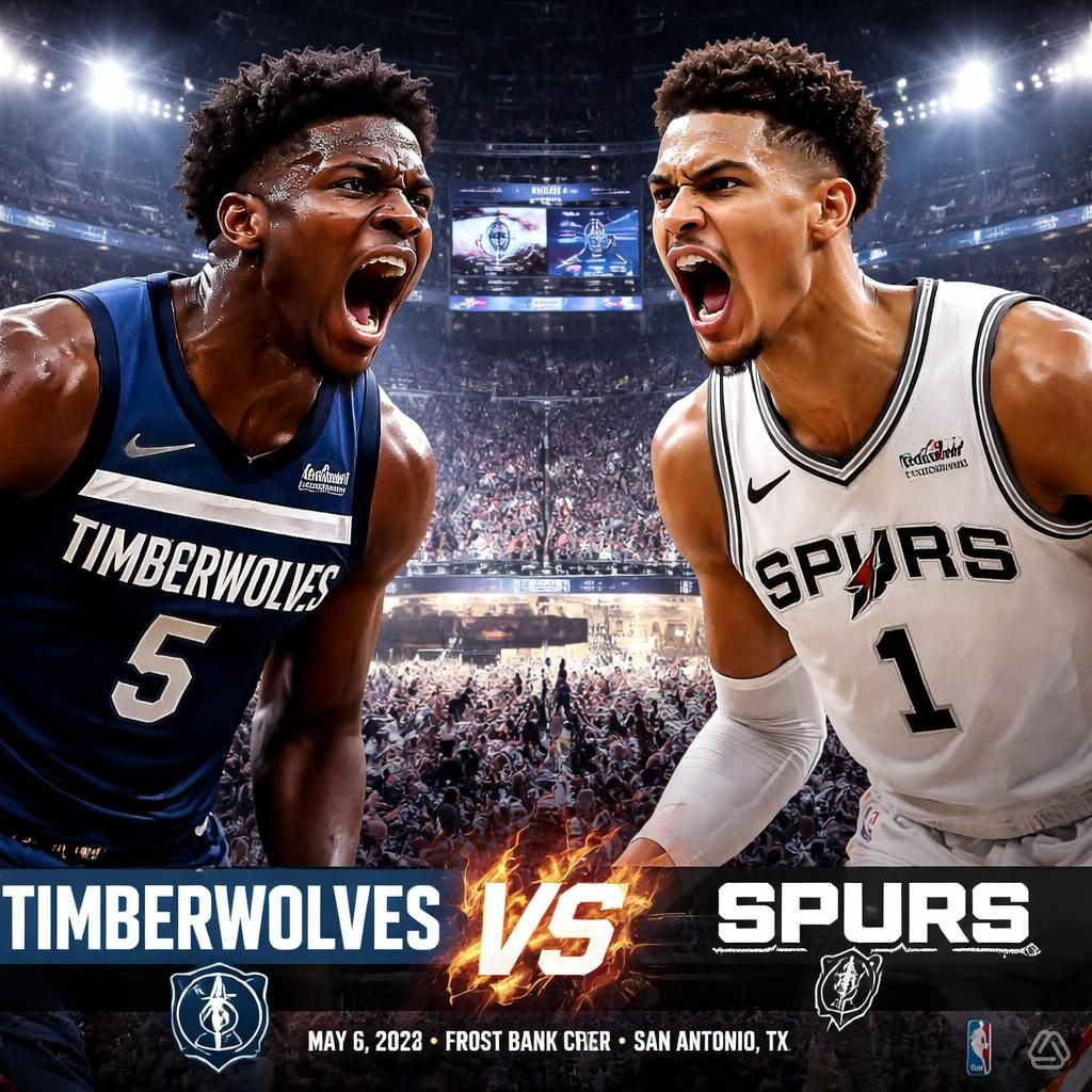 May 6th, 2026 GAME PREVIEW: Minnesota Timberwolves vs. San Antonio Spurs analysis, picks, prediction and odds