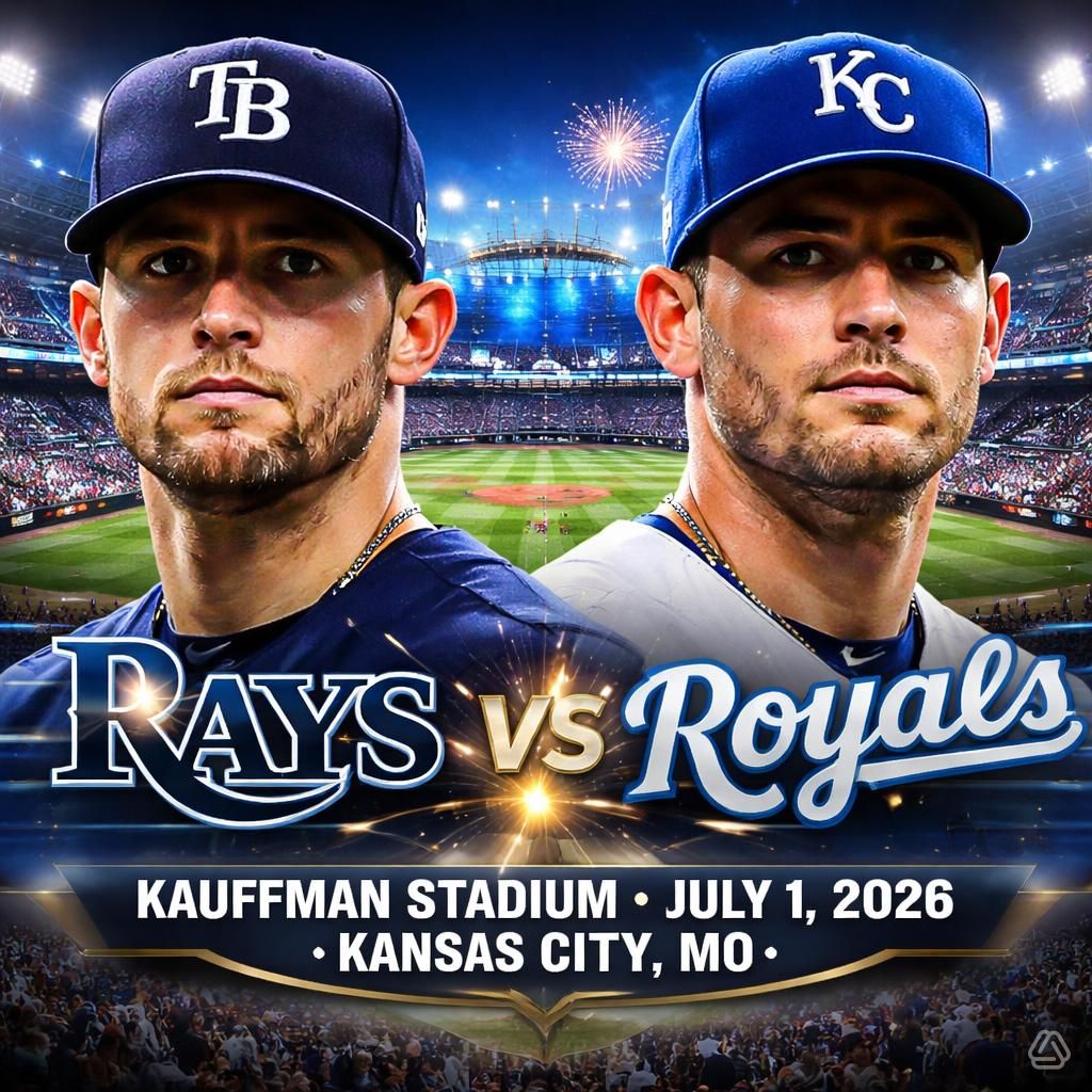 Rays vs Royals July 1st: McClanahan Looks to Keep KC Grounded